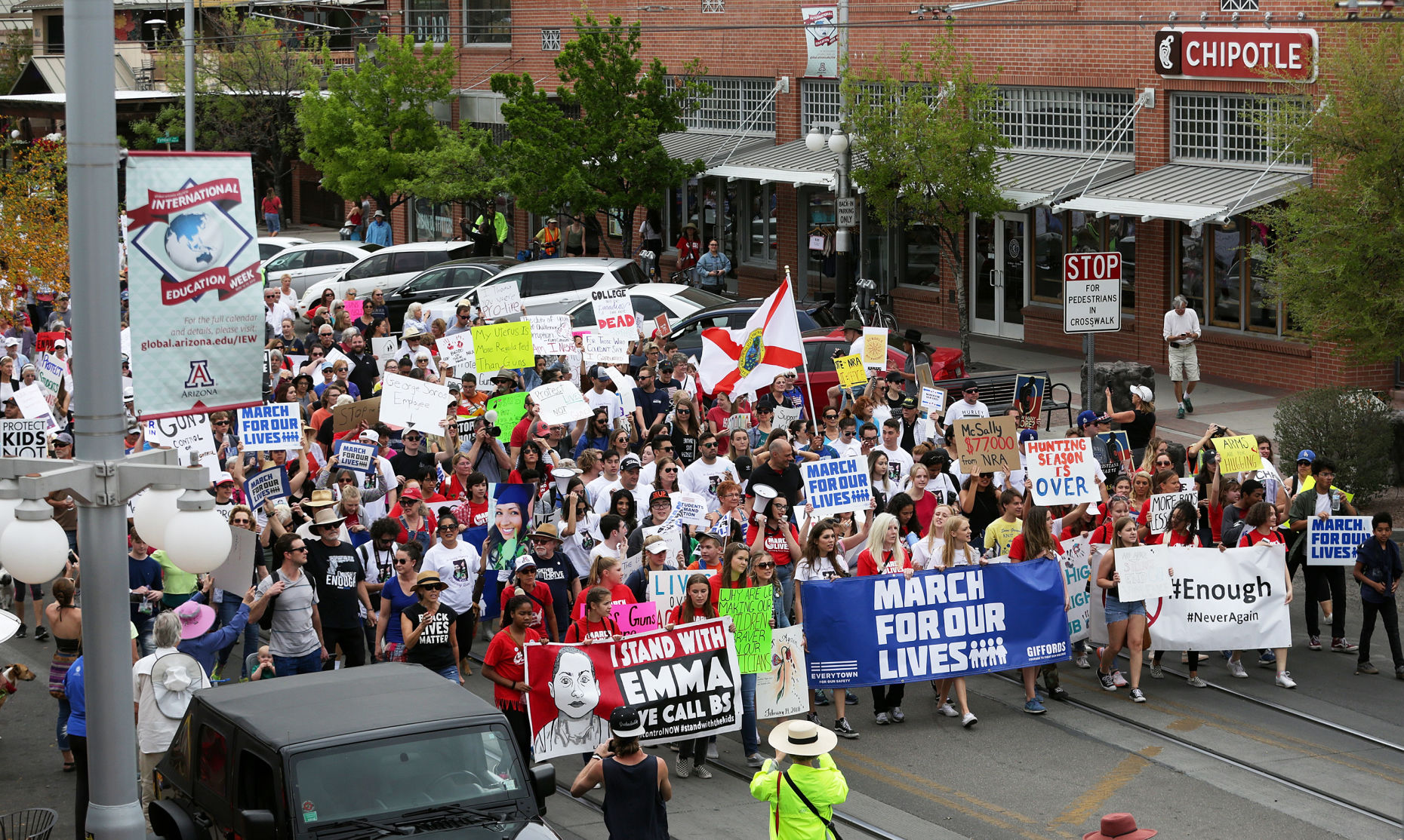 March for our Lives protest in Tucson
